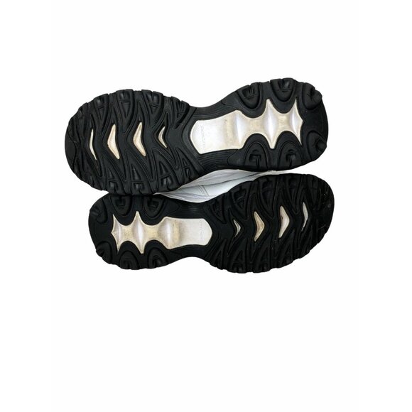 Skechers Sneakers Athletic Shoes 50127 Mens 8 Memory Fit White Navy Blue Reprint - Picture 10 of 10